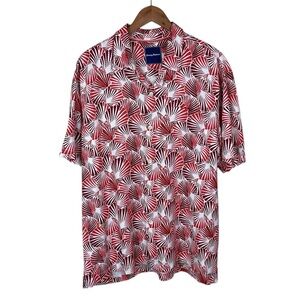 BF1541 Men’s Tommy Bahama 100% SILK Beach Button Down Shirt XL